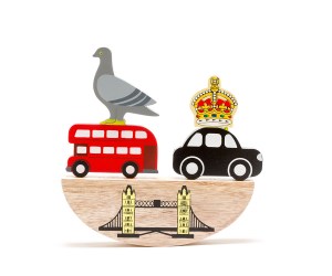 Wooden London Balancing toy